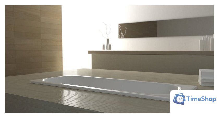 Ванна Smavit Cassia Titanium 160x70 (без ножек) - Изображение №2 — Интернет-магазин Time-Shop