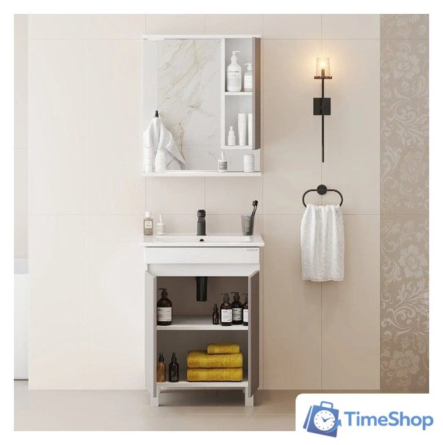  Onika Тумба под умывальник Марви 60 106152 (мокка) - Изображение №8 — Интернет-магазин Time-Shop