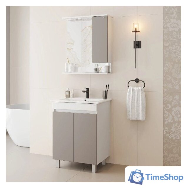  Onika Тумба под умывальник Марви 60 106152 (мокка) - Изображение №9 — Интернет-магазин Time-Shop