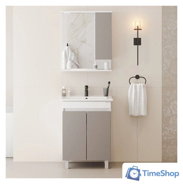  Onika Тумба под умывальник Марви 60 106152 (мокка) - Изображение №10 — Интернет-магазин Time-Shop