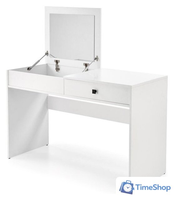 Туалетный столик с зеркалом Halmar Megan (белый) - Изображение №2 — Интернет-магазин Time-Shop