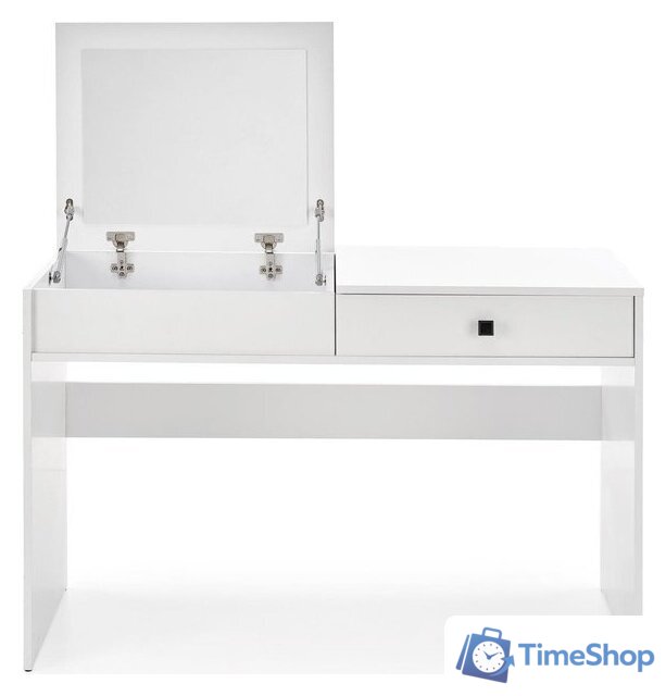 Туалетный столик с зеркалом Halmar Megan (белый) - Изображение №3 — Интернет-магазин Time-Shop