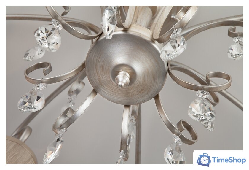 Припотолочная люстра Евросвет Liona 60065/8 (серебристый) - Изображение №6 — Интернет-магазин Time-Shop