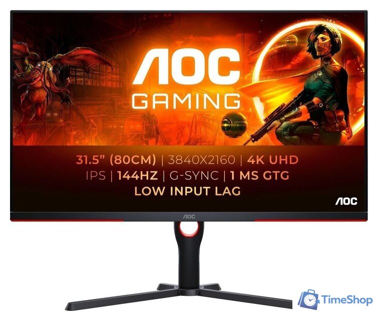 Игровой монитор AOC Gaming U32G3X - Изображение №4 — Интернет-магазин Time-Shop