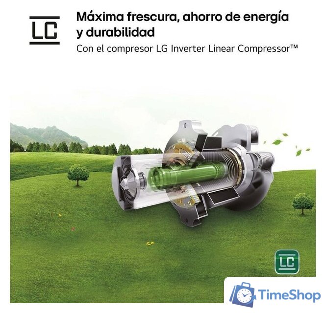 Четырёхдверный холодильник LG GML860PYFE - Изображение №12 — Интернет-магазин Time-Shop