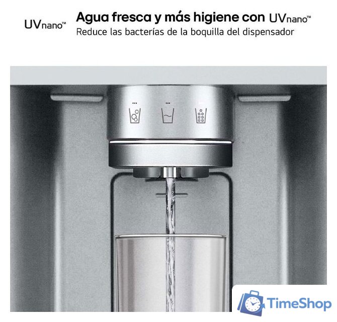 Четырёхдверный холодильник LG GML860PYFE - Изображение №8 — Интернет-магазин Time-Shop