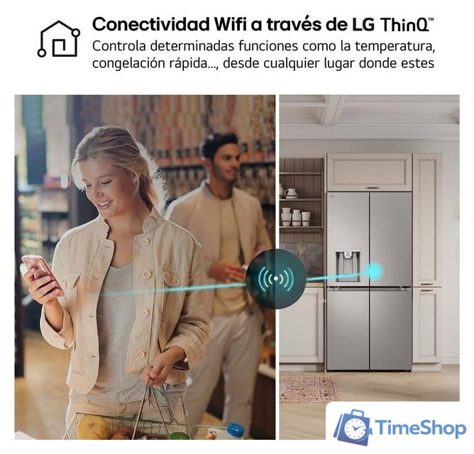 Четырёхдверный холодильник LG GML860PYFE - Изображение №13 — Интернет-магазин Time-Shop