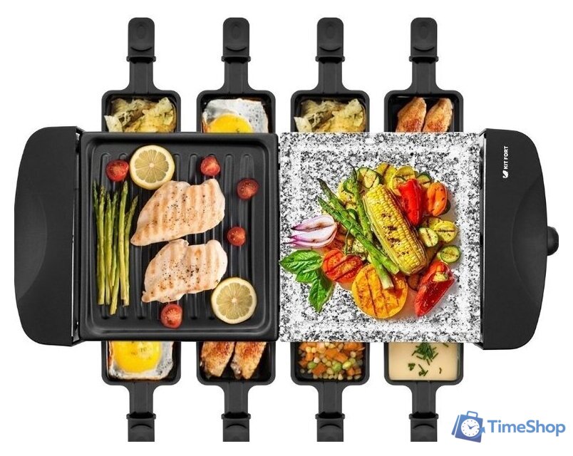 Раклетница Kitfort KT-1647 - Изображение №4 — Интернет-магазин Time-Shop