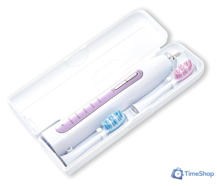 Электрическая зубная щетка Vitammy Aurum (белый/розовый) - Изображение №6 — Интернет-магазин Time-Shop