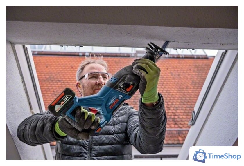 Сабельная пила Bosch GSA 185-LI Professional 06016C0020 (без АКБ) - Изображение №15 — Интернет-магазин Time-Shop