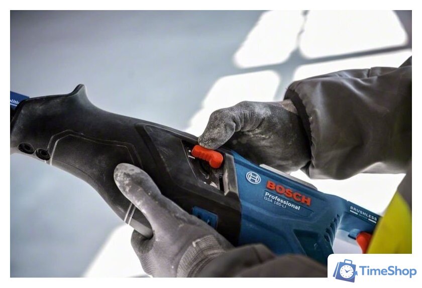 Сабельная пила Bosch GSA 185-LI Professional 06016C0020 (без АКБ) - Изображение №9 — Интернет-магазин Time-Shop