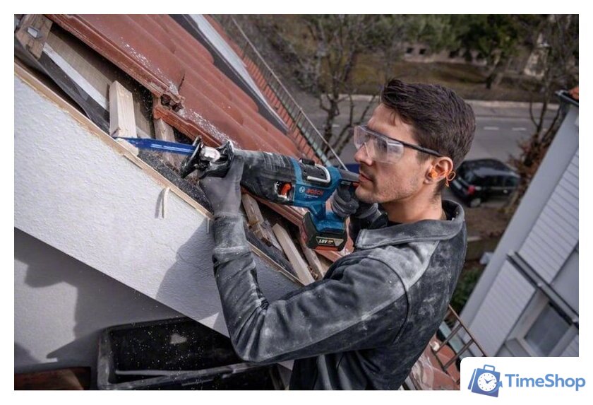 Сабельная пила Bosch GSA 185-LI Professional 06016C0020 (без АКБ) - Изображение №14 — Интернет-магазин Time-Shop