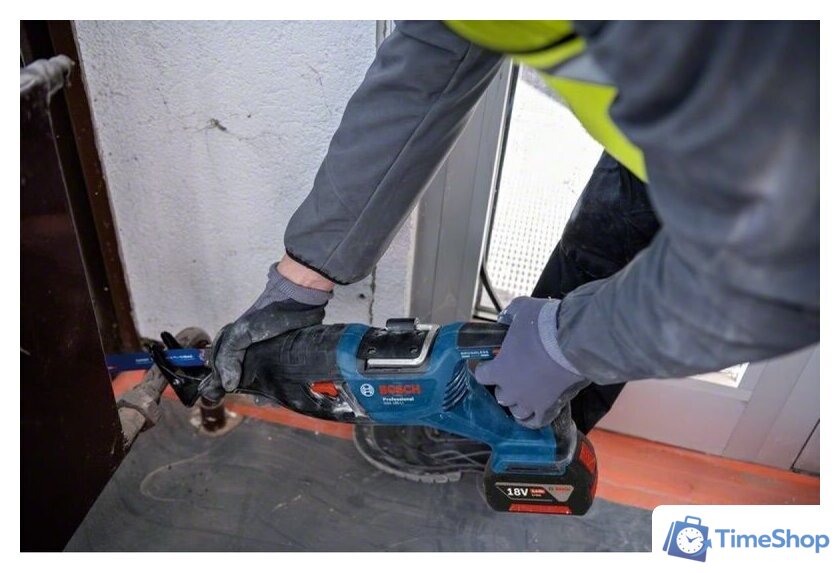 Сабельная пила Bosch GSA 185-LI Professional 06016C0020 (без АКБ) - Изображение №10 — Интернет-магазин Time-Shop