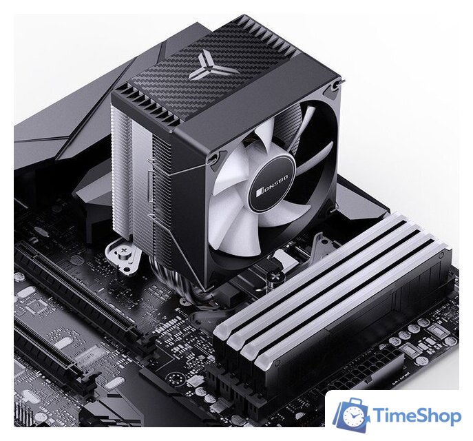 Кулер для процессора Jonsbo CR-1400 EVO Color Black - Изображение №21 — Интернет-магазин Time-Shop