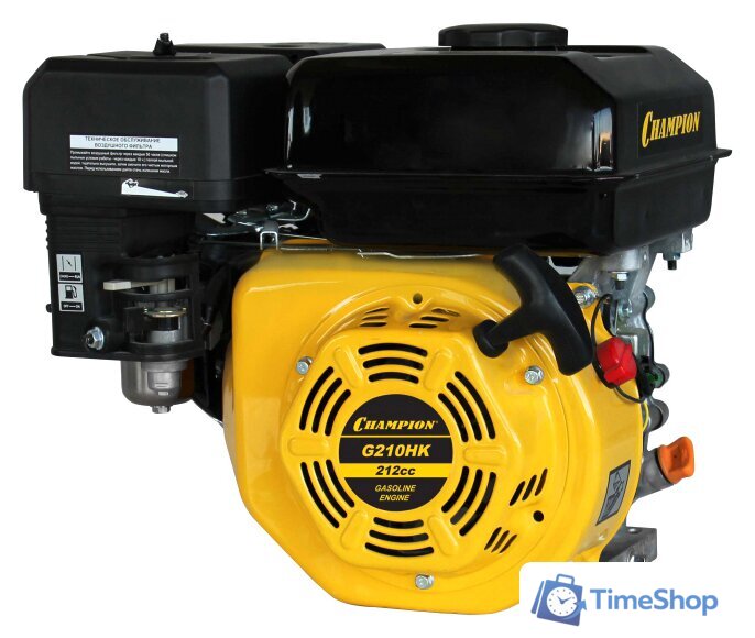Бензиновый двигатель Champion G210HK - Изображение №1 — Интернет-магазин Time-Shop