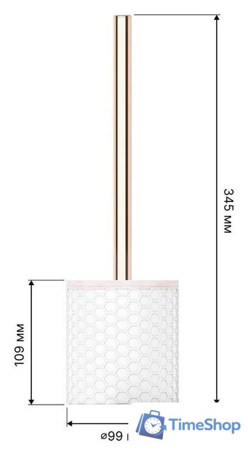 Аксессуары для ванной и туалета FORA Soft (4 предмета) - Изображение №10 — Интернет-магазин Time-Shop