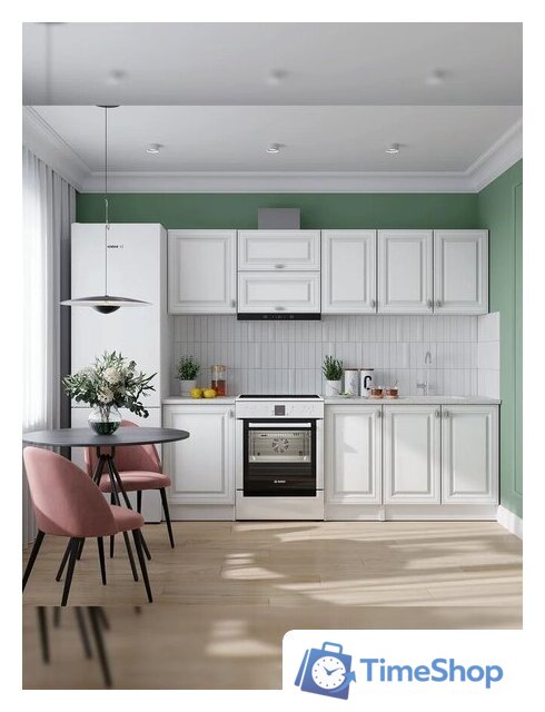 Шкаф напольный Горизонт Настя 800 (белый софт) - Изображение №5 — Интернет-магазин Time-Shop