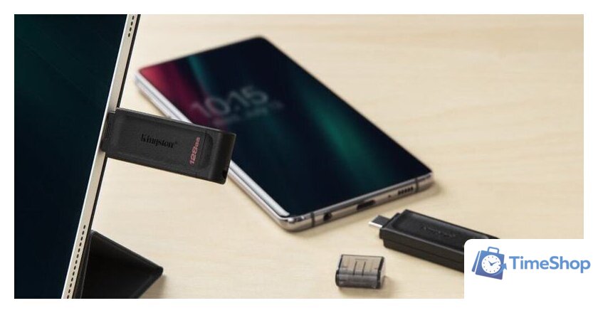 USB Flash Kingston DataTraveler 70 128GB - Изображение №9 — Интернет-магазин Time-Shop