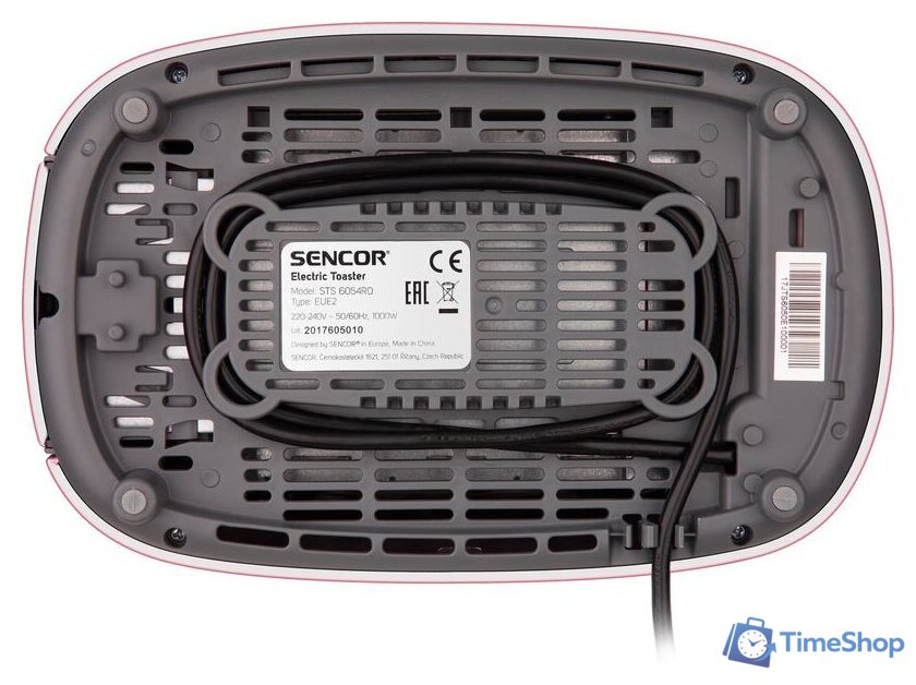 Тостер Sencor STS 6054RD - Изображение №9 — Интернет-магазин Time-Shop