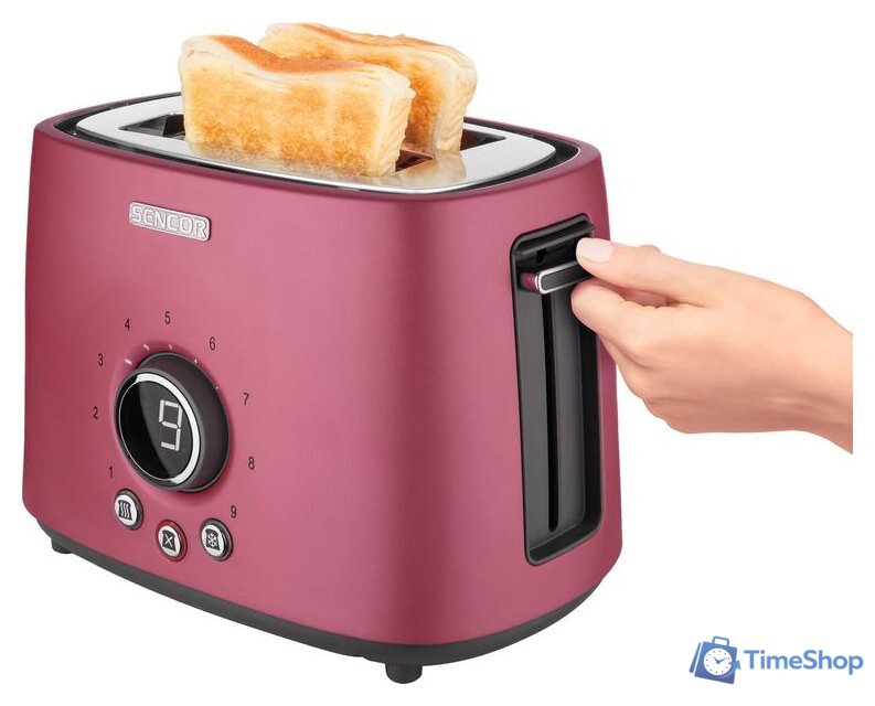 Тостер Sencor STS 6054RD - Изображение №5 — Интернет-магазин Time-Shop