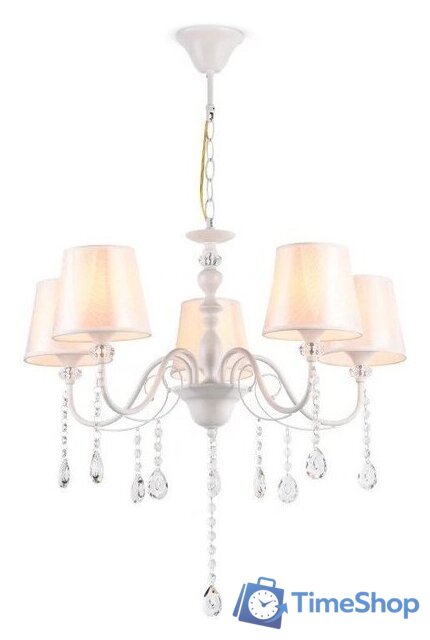 Подвесная люстра Ambrella light Traditional TR4603/5 WH (белый) - Изображение №1 — Интернет-магазин Time-Shop