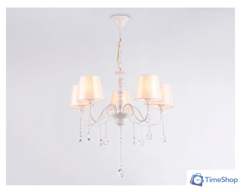 Подвесная люстра Ambrella light Traditional TR4603/5 WH (белый) - Изображение №2 — Интернет-магазин Time-Shop