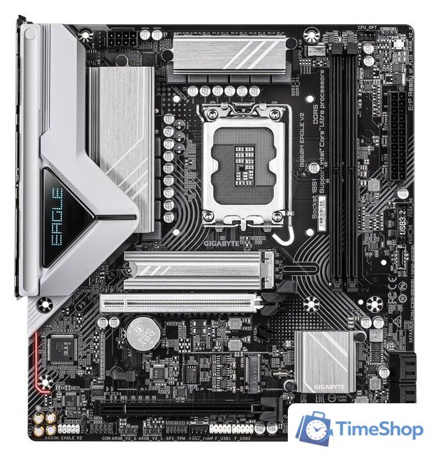 Материнская плата Gigabyte B860M Eagle V2 - Изображение №1 — Интернет-магазин Time-Shop