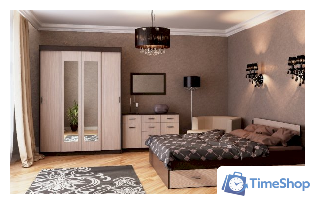 Комод Памир София 1200 2Д (венге-дуб белфорт) - Изображение №1 — Интернет-магазин Time-Shop