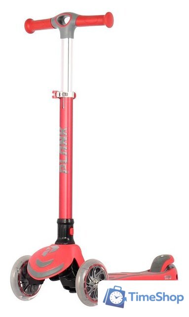 Трехколесный самокат Plank Cyber (красный) - Изображение №1 — Интернет-магазин Time-Shop