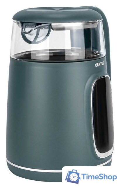 Электрический чайник CENTEK CT-0052 Green - Изображение №4 — Интернет-магазин Time-Shop