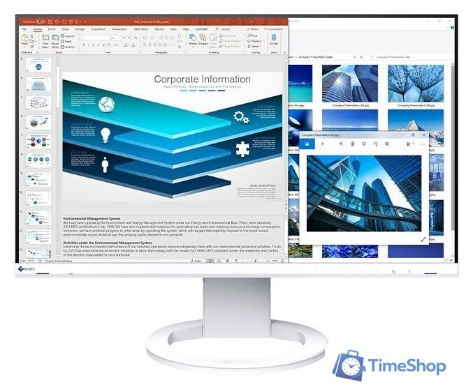 Монитор EIZO FlexScan EV2480-WT - Изображение №1 — Интернет-магазин Time-Shop