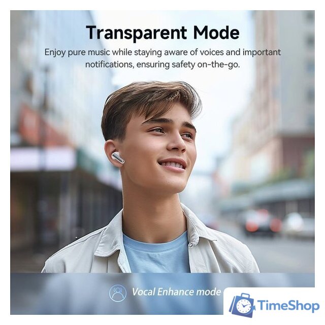 Наушники QCY MeloBuds N50 (белый) - Изображение №5 — Интернет-магазин Time-Shop