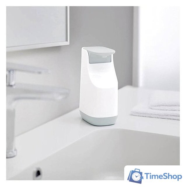 Дозатор для жидкого мыла Joseph Joseph Slim 70512 (серый) - Изображение №3 — Интернет-магазин Time-Shop