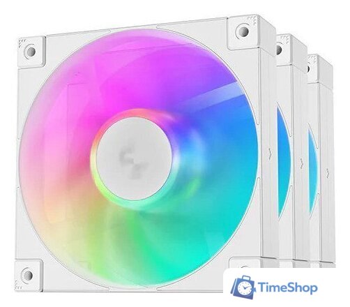 Комплект вентиляторов для корпуса DeepCool FD12 ARGB R-FD12-WHAPN3-G - Изображение №1 — Интернет-магазин Time-Shop