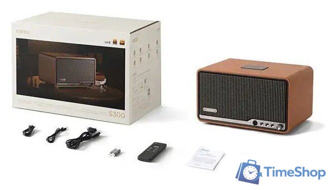 Беспроводная аудиосистема Edifier S300 (коричневый) - Изображение №5 — Интернет-магазин Time-Shop
