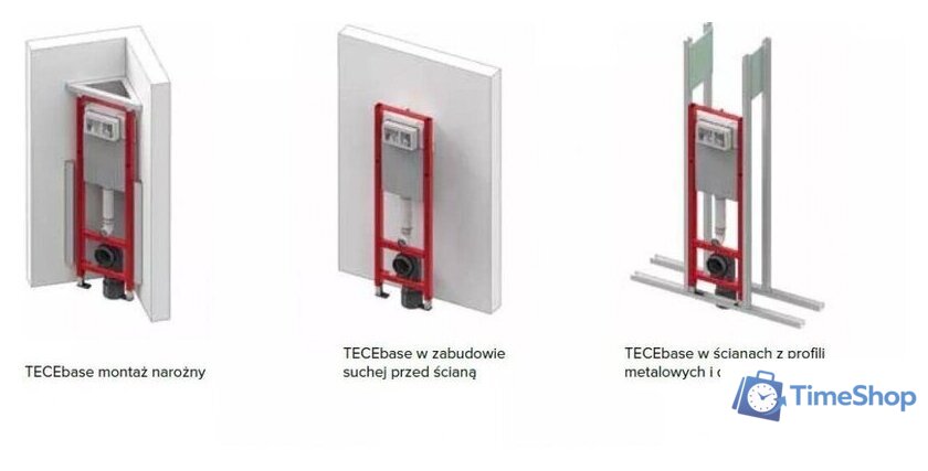 Инсталляция для унитаза Tece base 9400440 - Изображение №6 — Интернет-магазин Time-Shop