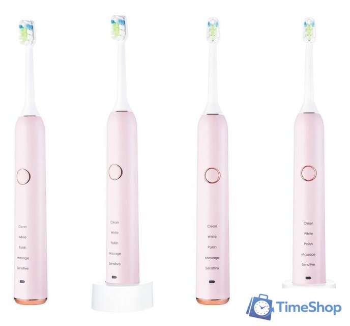 Электрическая зубная щетка Vitammy Symphony (розовый) - Изображение №2 — Интернет-магазин Time-Shop