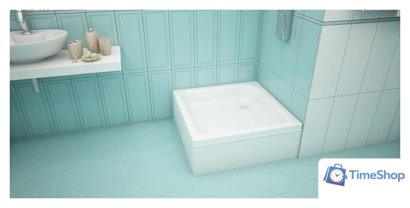 Душевой поддон Метакам Universal S 90x90 АПS_012481 (квадратный) - Изображение №9 — Интернет-магазин Time-Shop