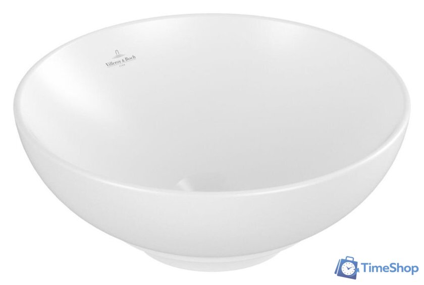 Умывальник Villeroy & Boch Loop&Friends Stone White 4A4501RW - Изображение №10 — Интернет-магазин Time-Shop