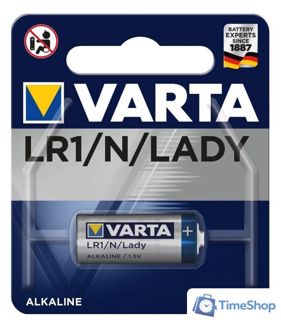 Батарейка Varta LR1 - Изображение №1 — Интернет-магазин Time-Shop