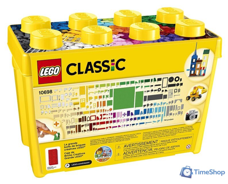 Набор деталей LEGO 10698 Large Creative Brick Box - Изображение №3 — Интернет-магазин Time-Shop