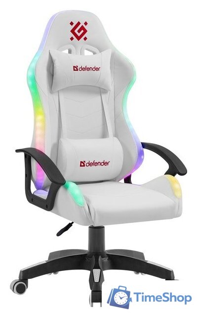 Игровое (геймерское) кресло Defender Factor X (белый) - Изображение №1 — Интернет-магазин Time-Shop