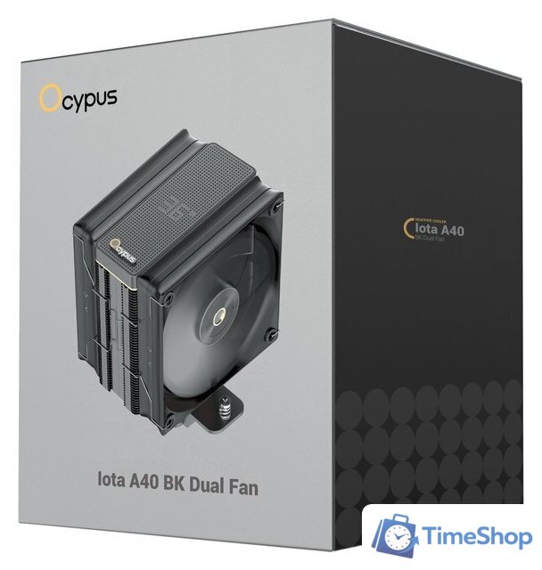 Кулер для процессора Ocypus Iota A40 BK Dual Fan Iota-A40-BK2NNWD00X-GL - Изображение №7 — Интернет-магазин Time-Shop