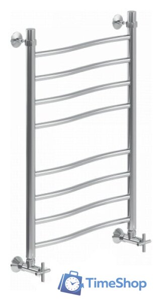 Полотенцесушитель Nika ЛВ (г) 80/50 бок.подкл. (50 см) - Изображение №1 — Интернет-магазин Time-Shop