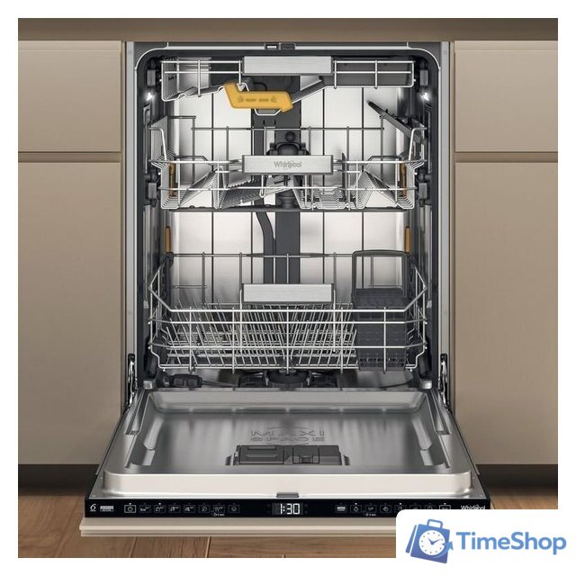 Встраиваемая посудомоечная машина Whirlpool W8I HF58 TUS - Изображение №3 — Интернет-магазин Time-Shop