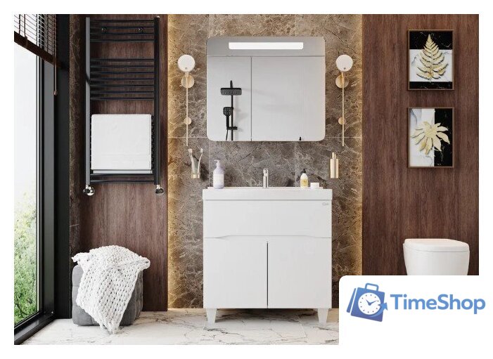  Onika Тумба под умывальник Стрим 80 (108059) - Изображение №2 — Интернет-магазин Time-Shop