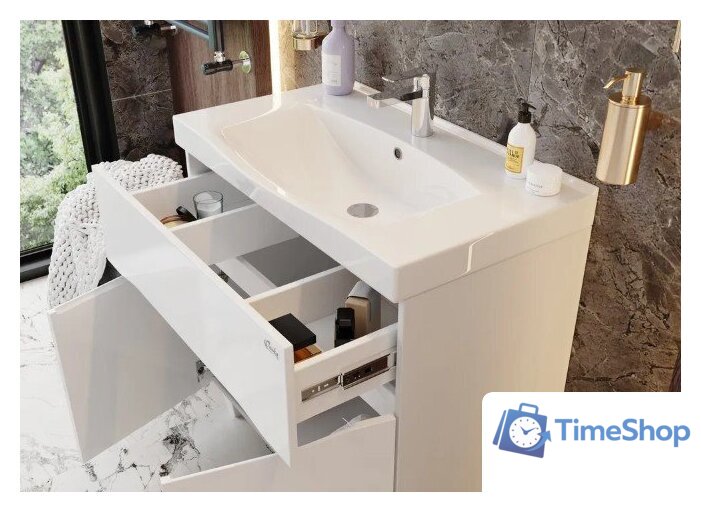  Onika Тумба под умывальник Стрим 80 (108059) - Изображение №6 — Интернет-магазин Time-Shop