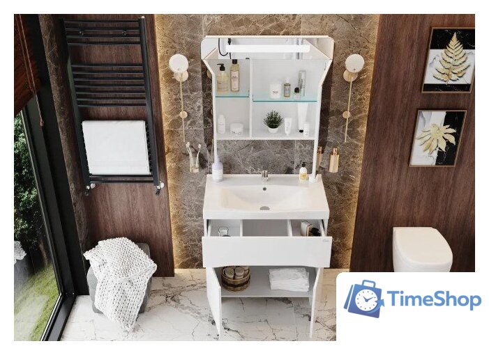  Onika Тумба под умывальник Стрим 80 (108059) - Изображение №5 — Интернет-магазин Time-Shop