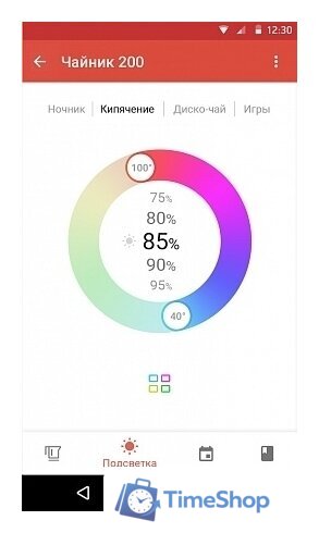 Электрический чайник Redmond (Редмонд) SkyKettle RK-G210S - Изображение №2 — Интернет-магазин Time-Shop