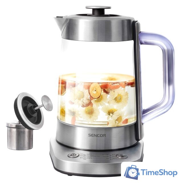 Электрический чайник Sencor SWK 1590SS - Изображение №2 — Интернет-магазин Time-Shop
